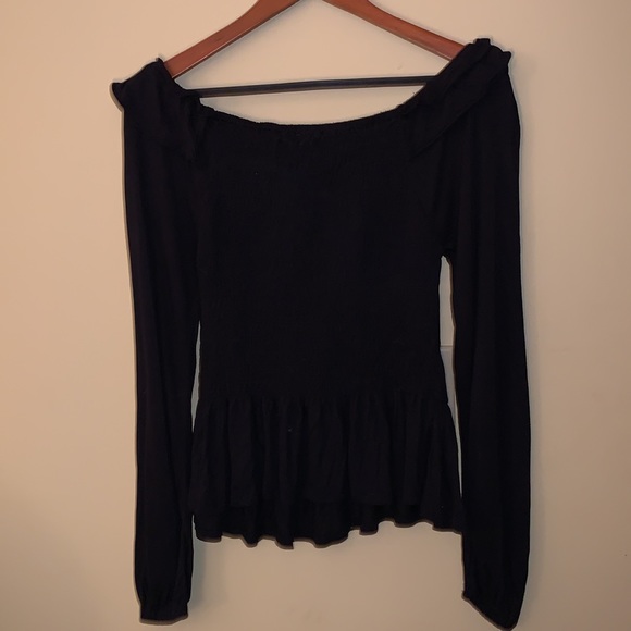 LOFT - Size XS Women’s black blouse - New With Tags - Picture 3 of 4